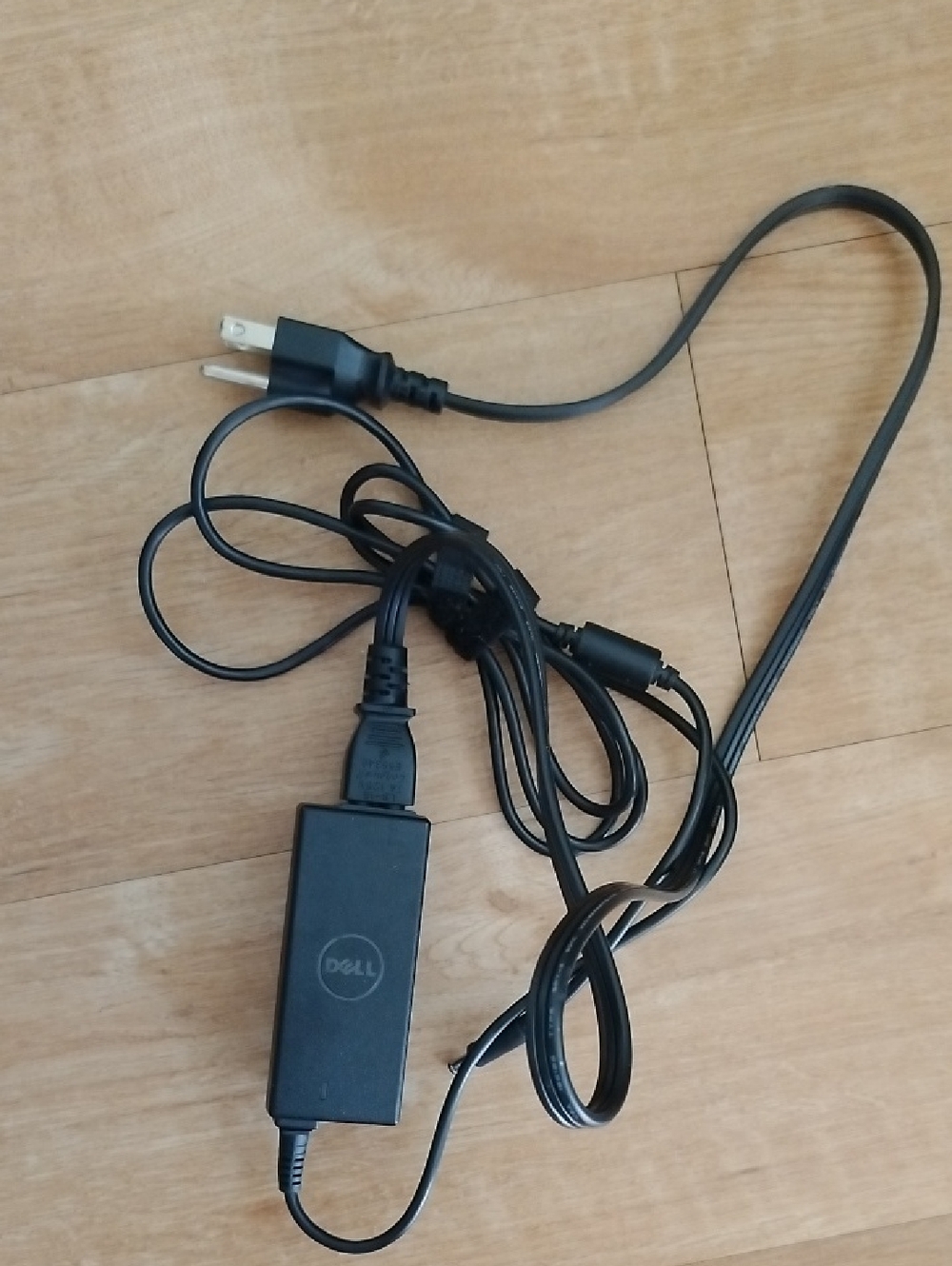 Dell Black AC Adapter with Power Cable